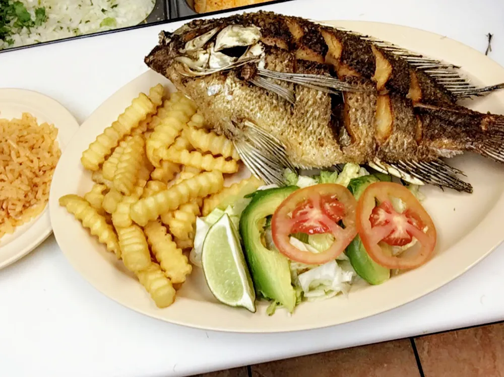Mojarra Frita Whole Fried Tilapia